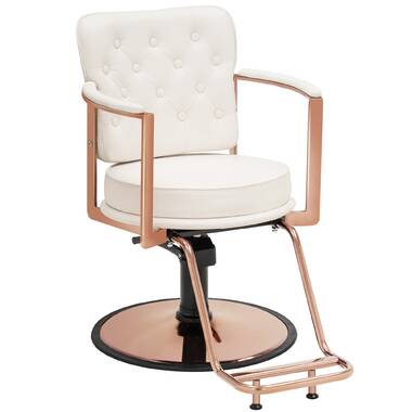 Baby pink salon online chair